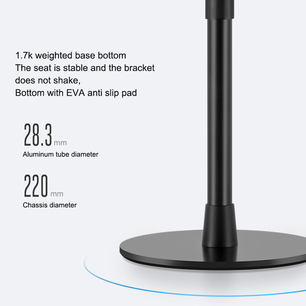 UPERGO AP-4P Cell Phone Stand Live Streaming Bracket Adjustable Phone Holer for 4.5-6.5 inch Devices UPERGO AP-4P Cell Phone Stand Live Streaming Bracket Adjustable Phone Holer for 4.5-6.5 inch Devices